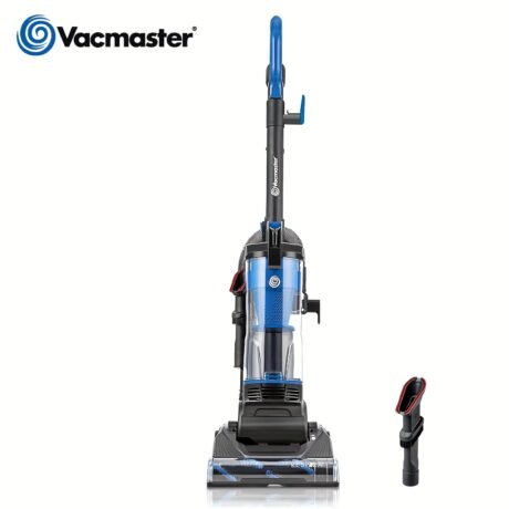 Vacmaster UC0501 17ft Cord Bagless Upright Vacuum - Efficient Carpet, Hard Floor and Pet Hair Cleaner with Large Dust Cup Capacity and Cyclone Filtration System