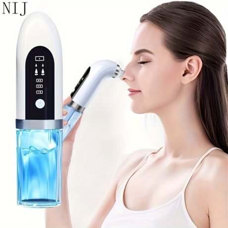 USB Rechargeable Blackhead Extractor ?C Long-Lasting & Portable Pore Vacuum for Flawless Skin, Easy Facial Cleansing & Pimple Removal