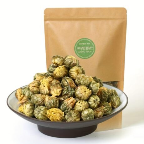 GOARTEA 8.82oz Premium Dried Chrysanthemum Tea Flowers, Loose Leaf Herbal Tea, Natural Health Fetal Chrysanthemum Bud Tea