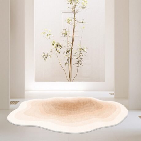 CloudSoft Gradient Rug - Ultra Soft, Comfortable, and Anti-Slip Living Room Carpet with Ultra-Fine Fiber Construction, Imitation Cashmere Feel, and Non-Slip Backing for Enhanced Safety and Durability
